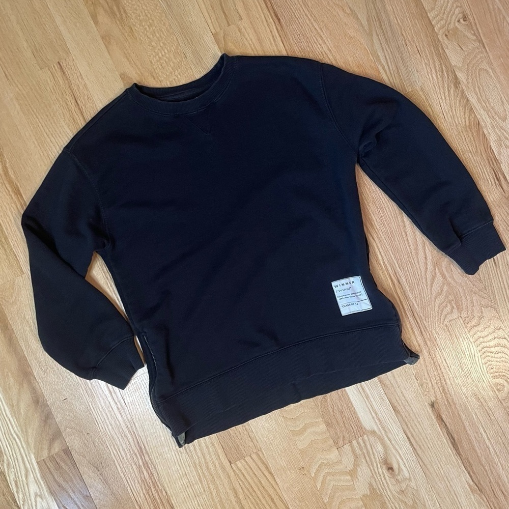 Zara Black Sweatshirt Kids Size 10